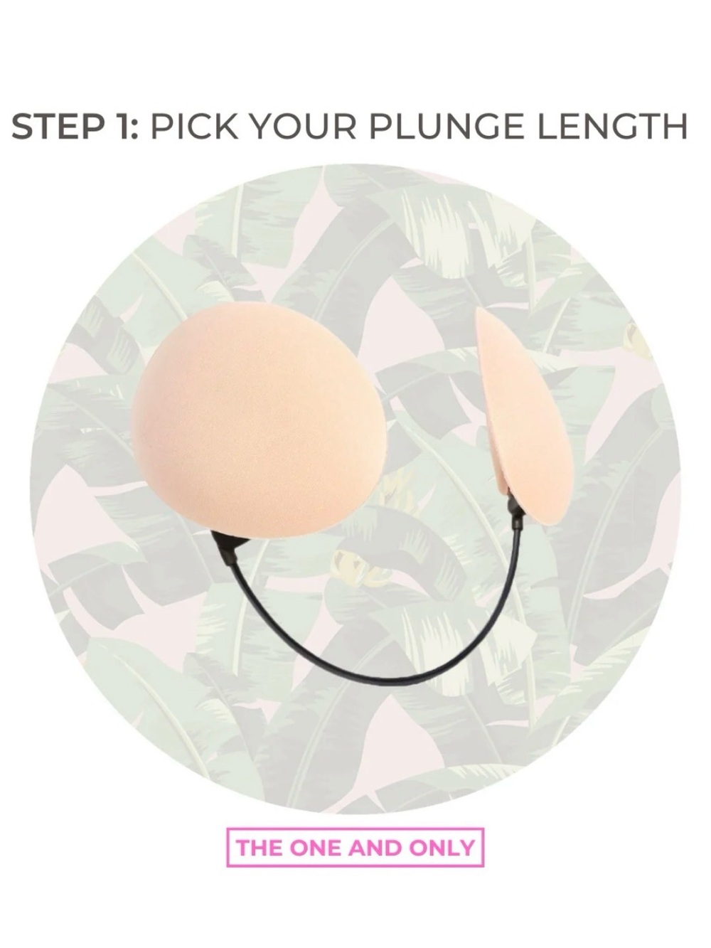 Misses Kisses Moderate 4" Plunge Bra